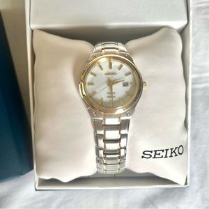 NWT Seiko Women’s Analogue Solar Watch